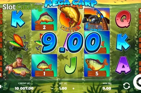 Οθόνη4. Mega Carp Caramba Κουλοχέρης