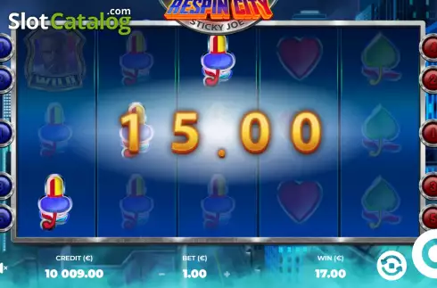 Οθόνη5. Respin City: Sticky Joe Κουλοχέρης