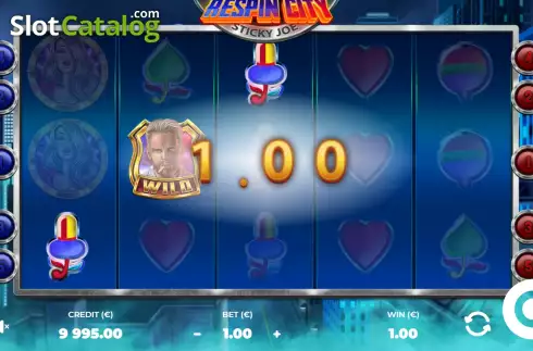 Οθόνη3. Respin City: Sticky Joe Κουλοχέρης