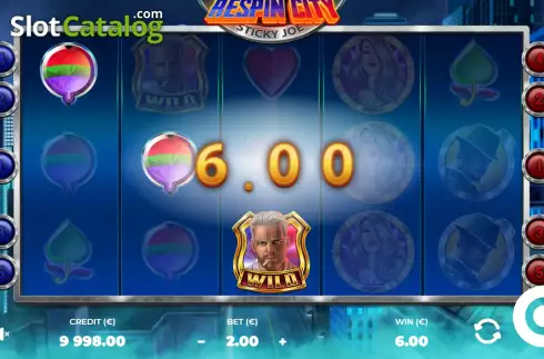 Οθόνη4. Respin City: Sticky Joe Κουλοχέρης
