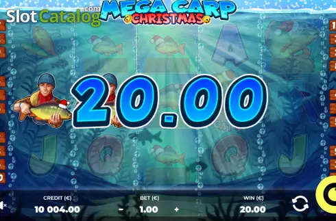 Οθόνη4. Mega Carp Christmas Κουλοχέρης