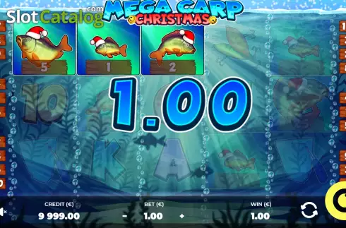 Οθόνη3. Mega Carp Christmas Κουλοχέρης