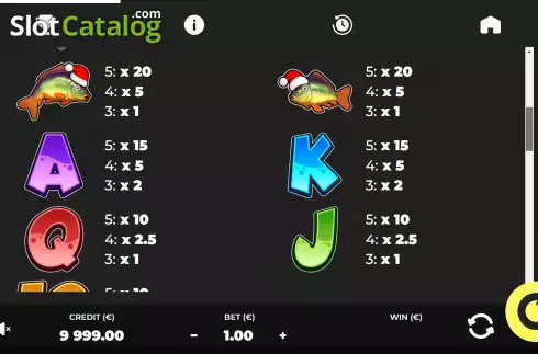 Οθόνη6. Mega Carp Christmas Κουλοχέρης
