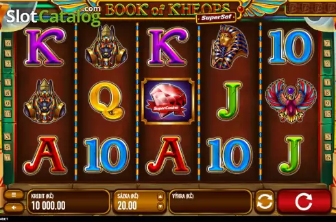 Οθόνη2. Book of Kheops (Tech4bet) Κουλοχέρης
