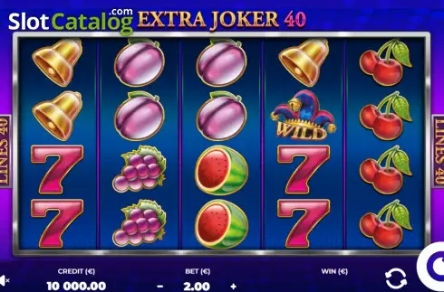 Οθόνη2. Extra Joker 40 Κουλοχέρης