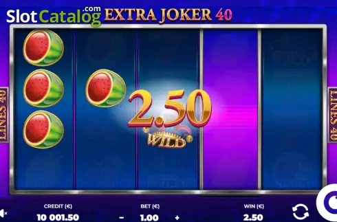 Οθόνη3. Extra Joker 40 Κουλοχέρης