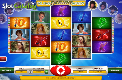 Οθόνη2. Bill & Ted's Excellent Adventure (The Games Company) Κουλοχέρης 