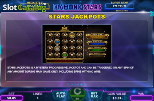 Οθόνη6. Diamond Stars Κουλοχέρης