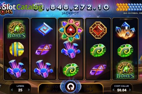 Οθόνη2. Crystal Millions Κουλοχέρης