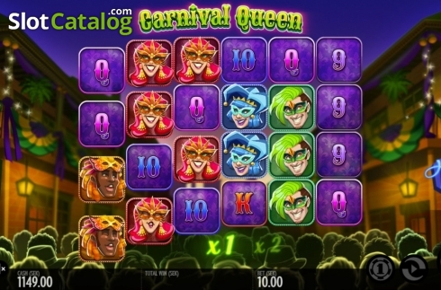 Οθόνη2. Carnival Queen (Thunderkick) Κουλοχέρης 