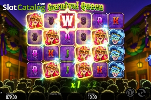 Οθόνη5. Carnival Queen (Thunderkick) Κουλοχέρης 