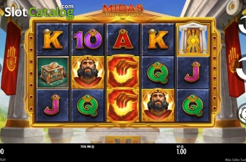 Οθόνη3. Midas Golden Touch Κουλοχέρης 