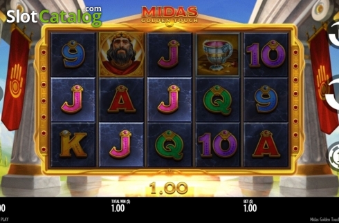 Οθόνη4. Midas Golden Touch Κουλοχέρης 