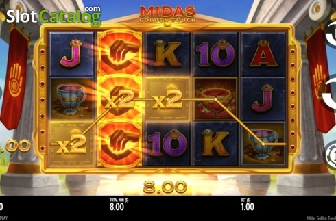 Οθόνη6. Midas Golden Touch Κουλοχέρης 