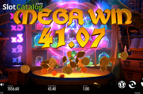 Mega Win. Frog Grog Κουλοχέρης