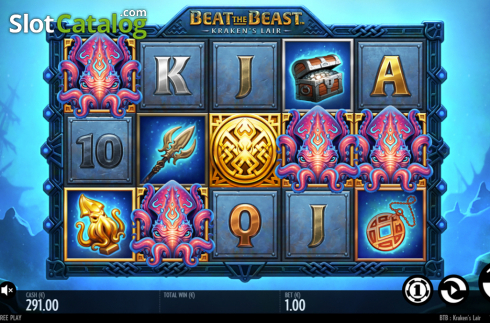 Οθόνη3. Beat the Beast Krakens Lair Κουλοχέρης 