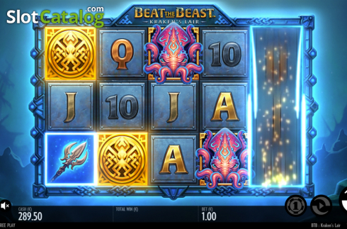 Οθόνη4. Beat the Beast Krakens Lair Κουλοχέρης 