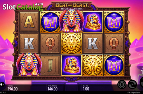 Οθόνη6. Beat the Beast Mighty Sphinx Κουλοχέρης