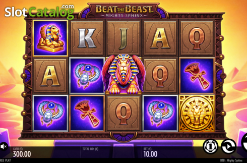 Οθόνη3. Beat the Beast Mighty Sphinx Κουλοχέρης