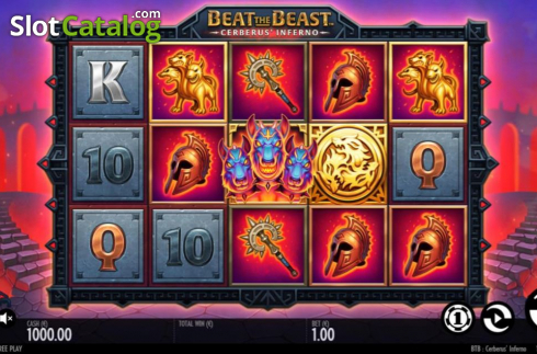 Οθόνη3. Beat the Beast Cerberus Inferno Κουλοχέρης