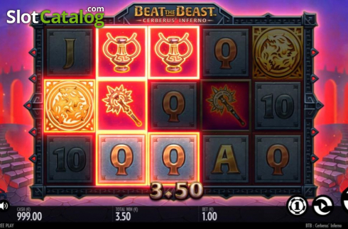 Οθόνη4. Beat the Beast Cerberus Inferno Κουλοχέρης