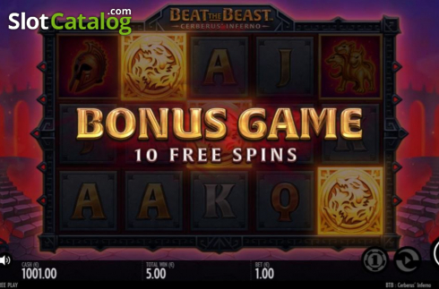 Οθόνη6. Beat the Beast Cerberus Inferno Κουλοχέρης