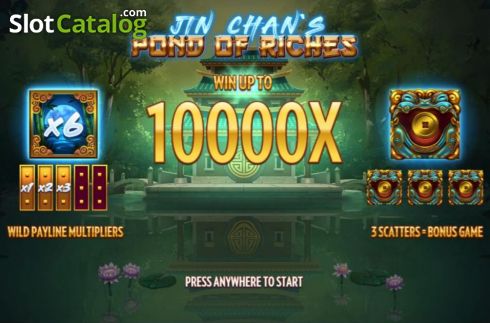 Οθόνη2. Jin Chan’s Pond of Riches Κουλοχέρης