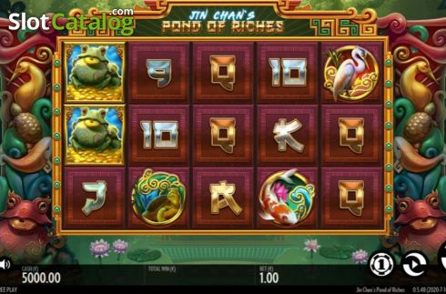 Οθόνη3. Jin Chan’s Pond of Riches Κουλοχέρης
