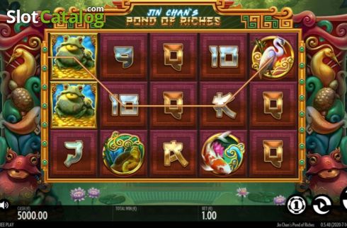 Οθόνη4. Jin Chan’s Pond of Riches Κουλοχέρης