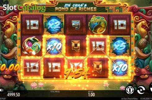 Οθόνη5. Jin Chan’s Pond of Riches Κουλοχέρης