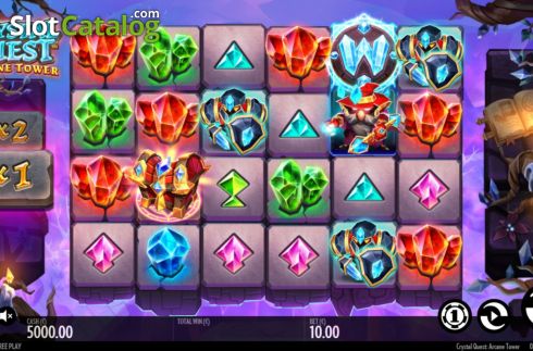 Οθόνη2. Crystal Quest: Arcane Tower Κουλοχέρης