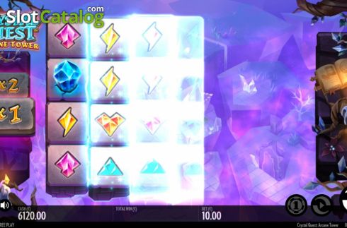 Οθόνη4. Crystal Quest: Arcane Tower Κουλοχέρης
