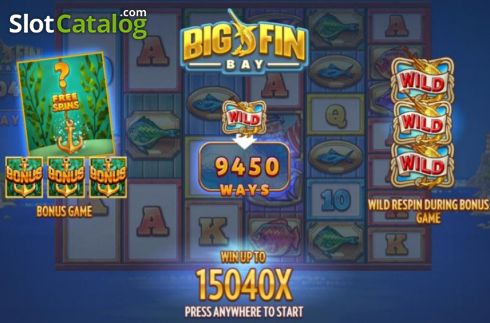 Οθόνη2. Big Fin Bay Κουλοχέρης