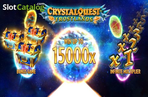 Οθόνη2. Crystal Quest Frostlands Κουλοχέρης