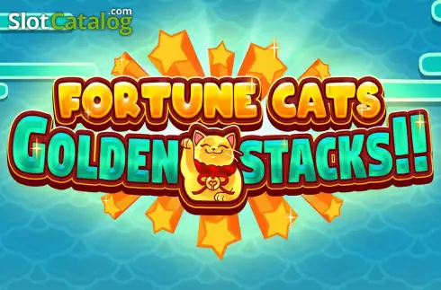 Fortune Cats Golden Stacks Λογότυπο Fortune Cats Golden Stacks Λογότυπο