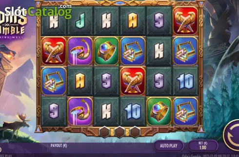 Οθόνη3. Odin's Gamble Κουλοχέρης