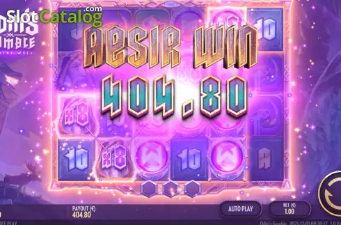 Οθόνη4. Odin's Gamble Κουλοχέρης
