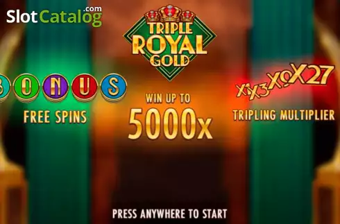 Οθόνη2. Triple Royal Gold Κουλοχέρης 