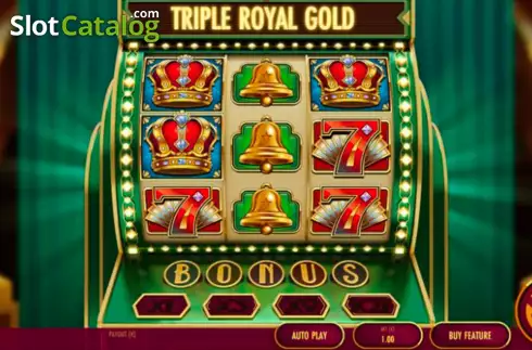 Οθόνη3. Triple Royal Gold Κουλοχέρης 