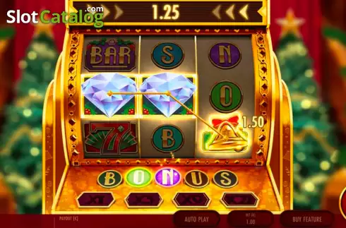 Οθόνη5. Triple Christmas Gold Κουλοχέρης