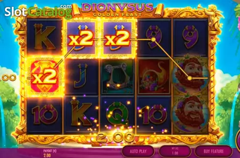 Οθόνη5. Dionysus Golden Feast Κουλοχέρης