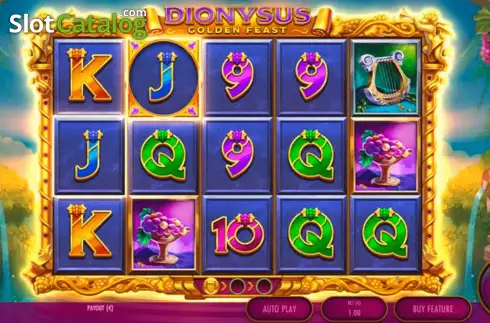 Οθόνη7. Dionysus Golden Feast Κουλοχέρης