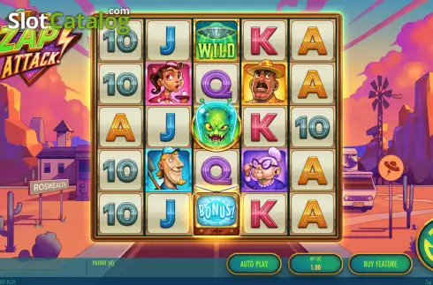 Οθόνη3. Zap Attack Κουλοχέρης