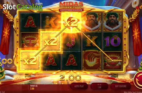Οθόνη3. Midas Golden Touch Christmas Edition Κουλοχέρης