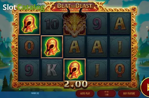 Οθόνη5. Beat the Beast Dragon’s Wrath Κουλοχέρης