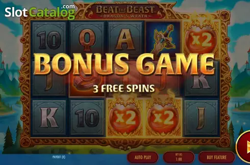 Οθόνη8. Beat the Beast Dragon’s Wrath Κουλοχέρης