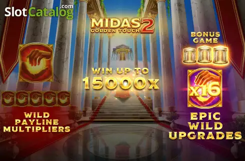 Οθόνη2. Midas Golden Touch 2 Κουλοχέρης