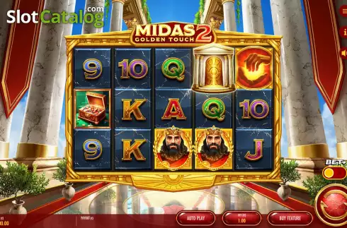 Οθόνη3. Midas Golden Touch 2 Κουλοχέρης