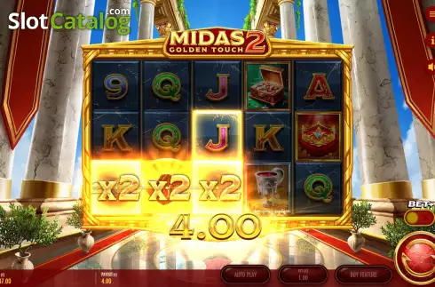 Οθόνη4. Midas Golden Touch 2 Κουλοχέρης