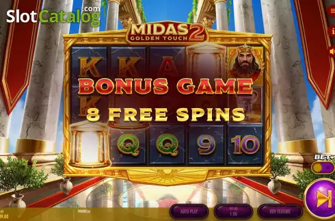 Οθόνη8. Midas Golden Touch 2 Κουλοχέρης